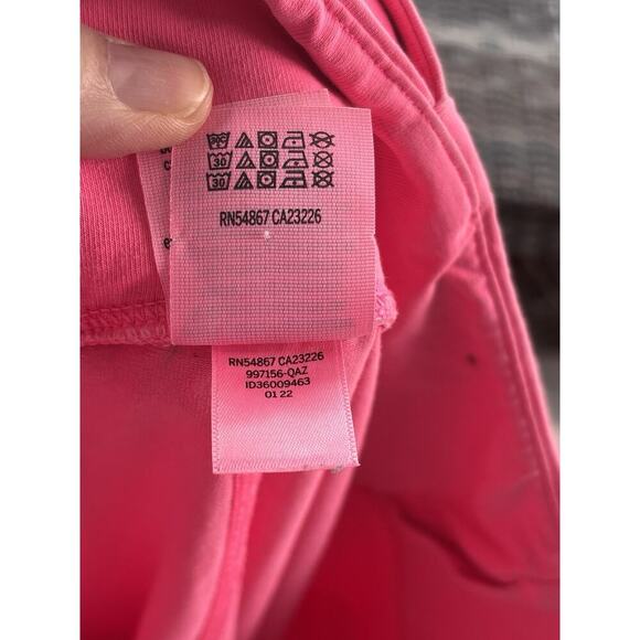 Vintage Y2K Victoria's Secret All PINK Sz XL Boot Yoga Pants V Front Flare 90's - Picture 7 of 9